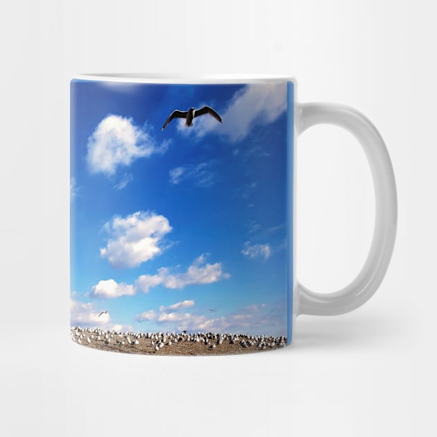 Birds On A Hill by Rosemarie Guieb Designs